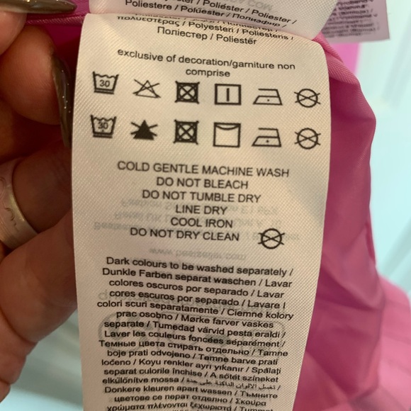 Vero Moda Curve blazer. Pink/grey stripes. Like new. Size 18. - Picture 5 of 5